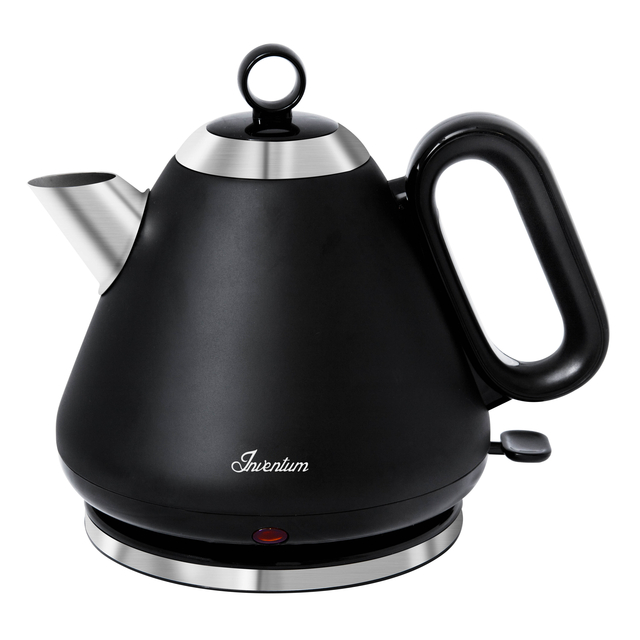 Waterkoker Inventum retro 1.7 liter zwart