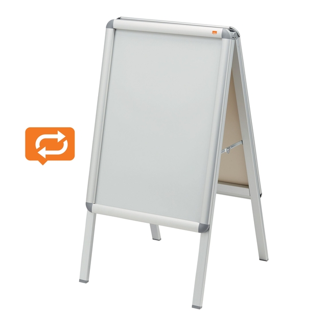 Stoepbord Nobo Essence A2 47,5x89cm met kliklijst