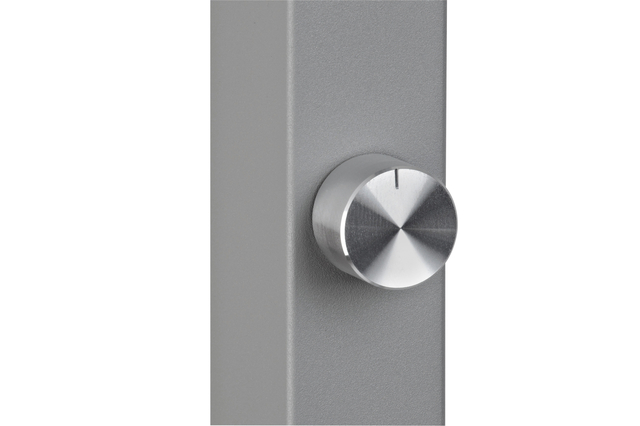 Werkplek tafelklem MAUL Javal LED dimbaar hg 120cm zilver