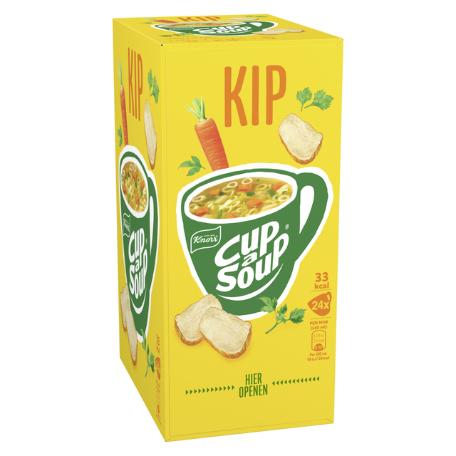 Cup-a-Soup Knorr kip 24x140ml