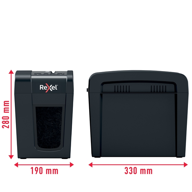 Papiervernietiger Rexel Secure X6-SL snippers 4x40mm