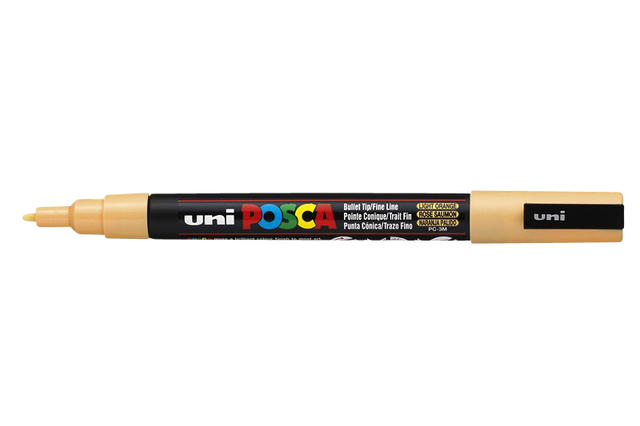 Paintmarker Uni POSCA PC3M fijn zalmroze
