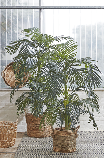 Kunstplant Mica Areca palm in plastic pot 150x100cm