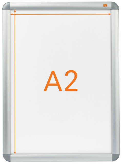Kliklijst Nobo Essence A2 aluminium