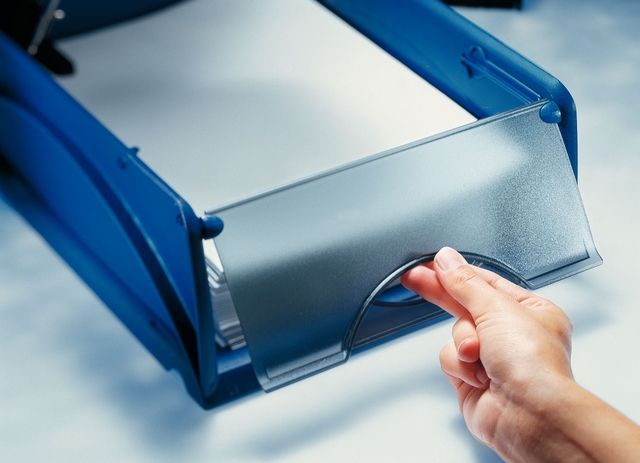 Sorteerbak Leitz 5231 Sorty met klep blauw