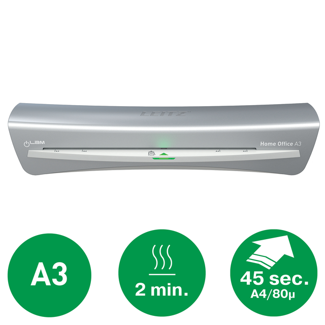 Lamineermachine Leitz iLAM Home Office A3 grijs
