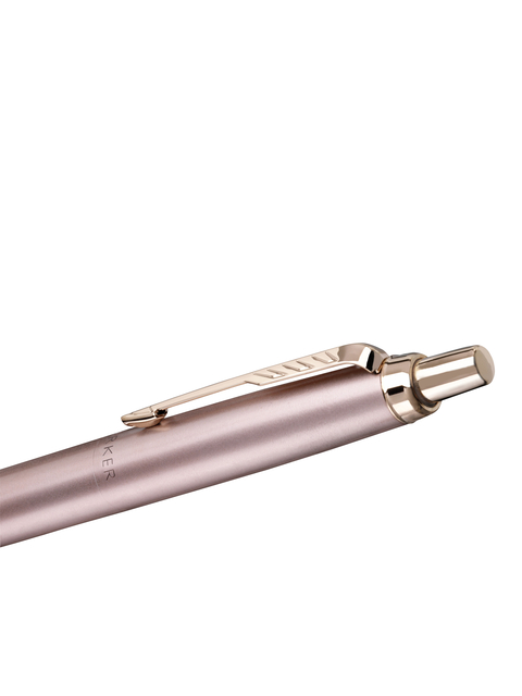 Balpen Parker Jotter XL Monochrome pink gold medium blister à 1 stuk
