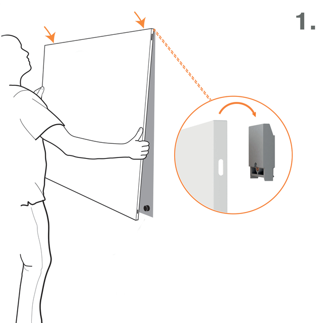 Whiteboard Nobo Infinity randloos 90x120cm