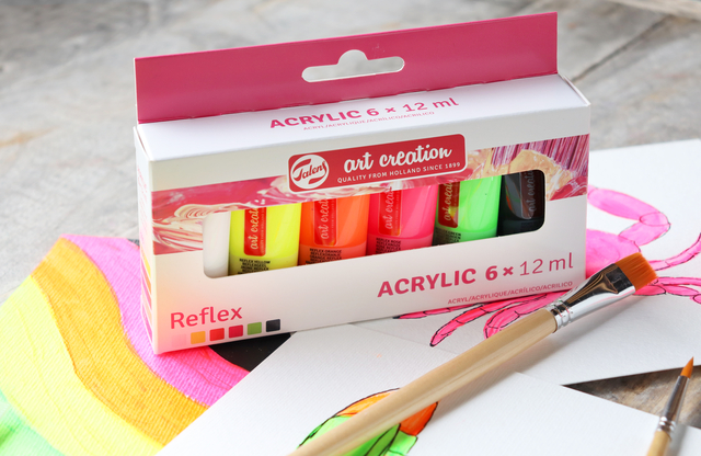 Acrylverf Talens Art Creation Reflex assorti 6 tubes à 12 ml