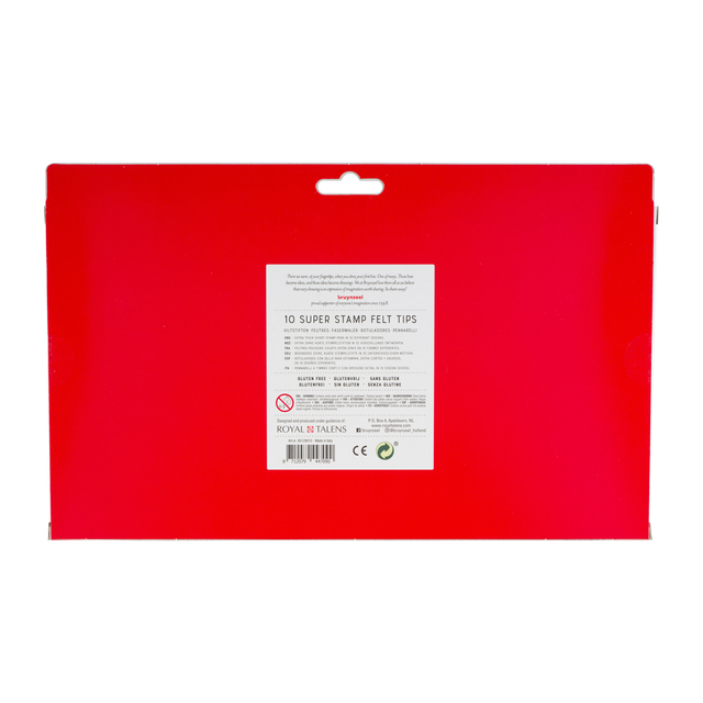 Stempelstift Bruynzeel Kids Super Stamp set à 10 kleuren