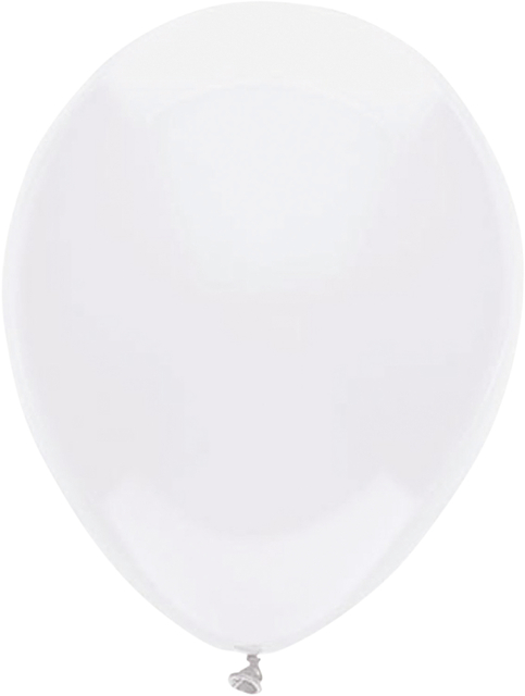 Ballonnen uni wit Ø30cm