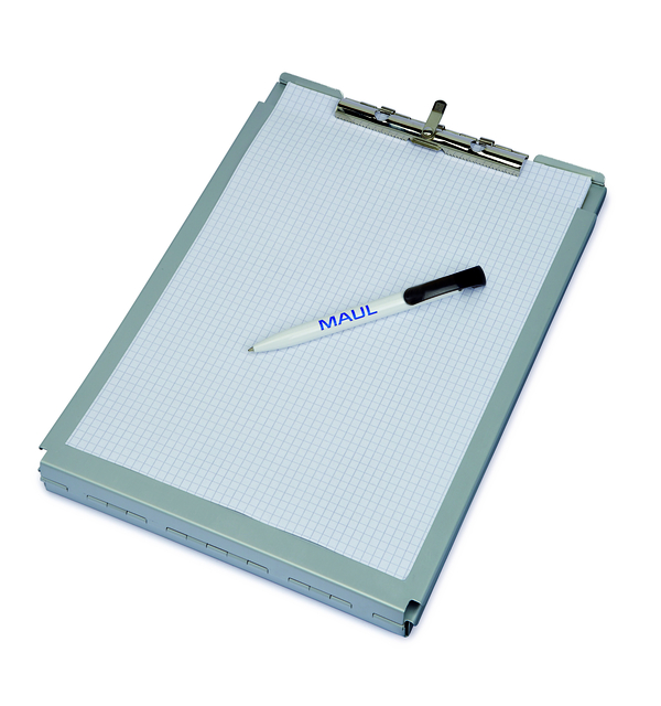 Klembordkoffer MAUL Case A4 topopening aluminium