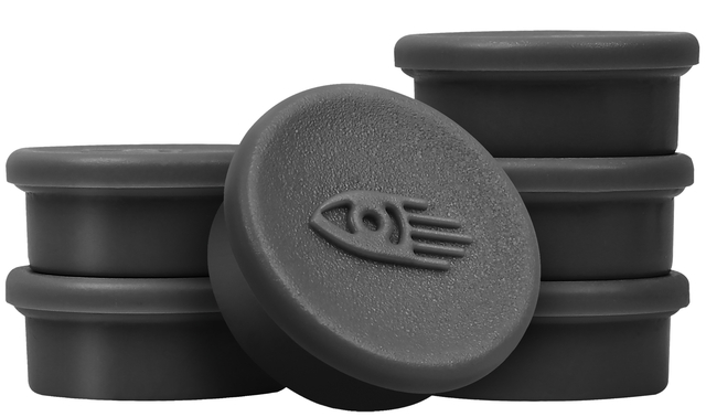 Magneet Legamaster 20mm 250gr zwart 8 stuks
