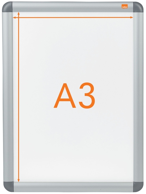 Kliklijst Nobo Essence A3 aluminium