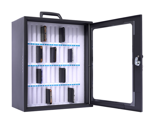 Smartphonekast Pavo koffer voor 48 stuks