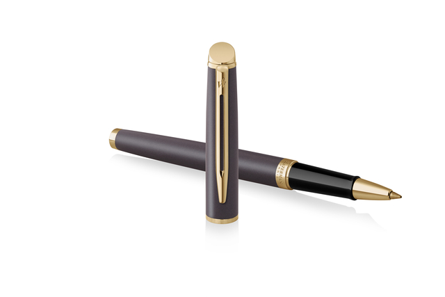 Rollerpen Waterman Hémisphère Fashion Colors metallic black GT fijn
