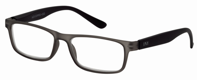 Leesbril I Need You +1.50 dpt Alex antraciet-zwart