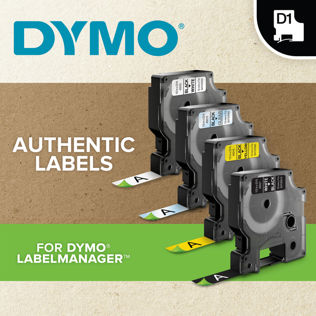 Labelprinter Dymo LabelManager 160 draagbaar qwerty 12mm zwart