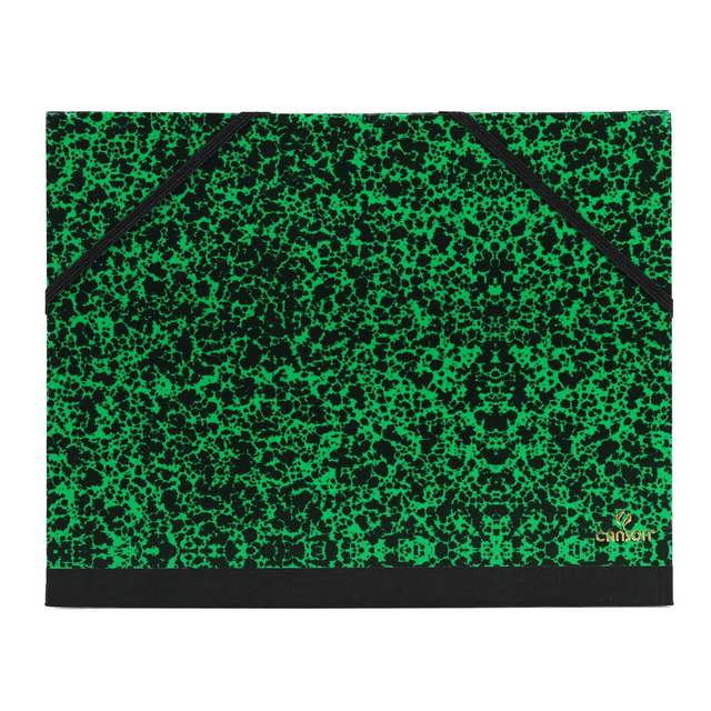 Tekenmap Canson Studio Annonay elastieksluiting 370x520mm groen