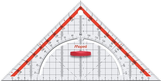 Geodriehoek Maped Technic 26cm