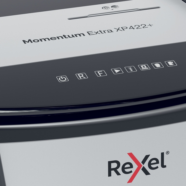 Papiervernietiger Rexel Momentum Extra XP422+ snippers 4x35mm