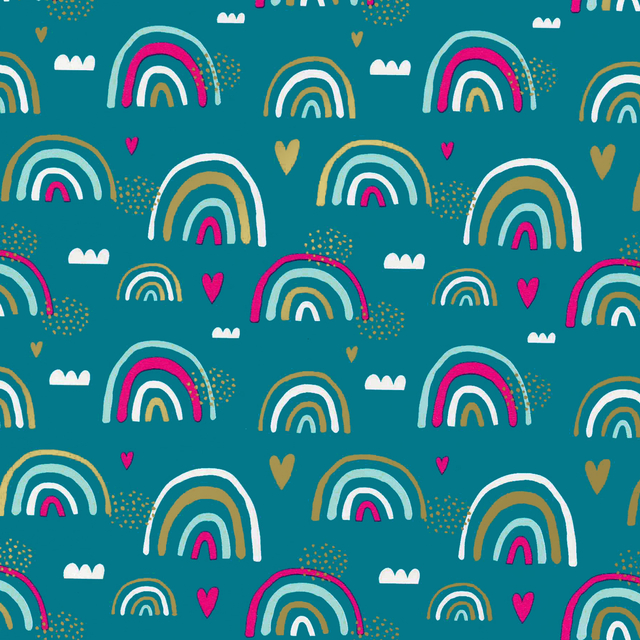 Inpakpapier Rotolux Rosie 200x70cm assorti
