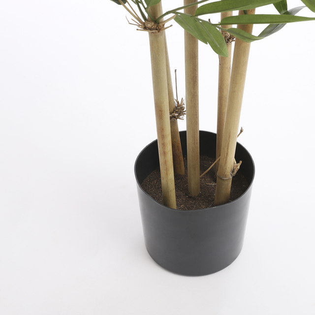 Kunstplant Mica Bamboe in plastic pot 150x75cm
