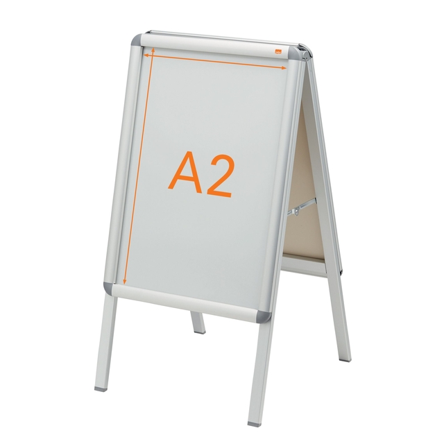 Stoepbord Nobo Essence A2 47,5x89cm met kliklijst