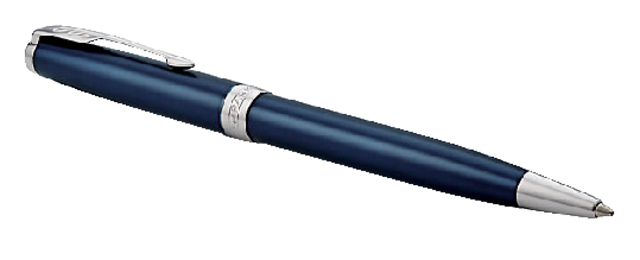 Balpen Parker Sonnet blue lacquer CT medium