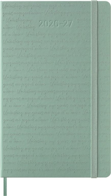 Agenda 2027 Moleskine 18M Planner Weekly 7dagen/1pagina large hc sage green