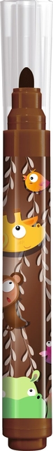 Viltstift Maped Jungle Fever Jumbo set à 12 kleuren