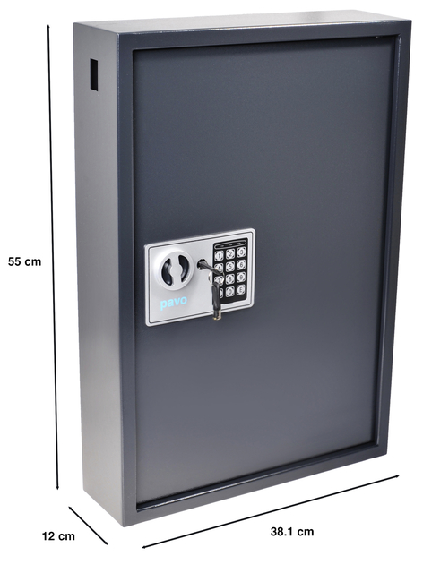 Sleutelkast Pavo High security 100 haken 600x410x120mm