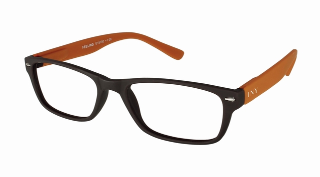 Leesbril I Need You +1.50 dpt Feeling bruin-oranje