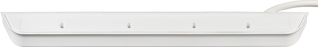Stekkerdoos Brennenstuhl bureau Estilo 6vdig incl 2 USB 2m wit/zilver
