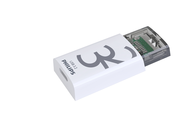 USB stick 3.2 Philips Click USB-C 32GB grijs
