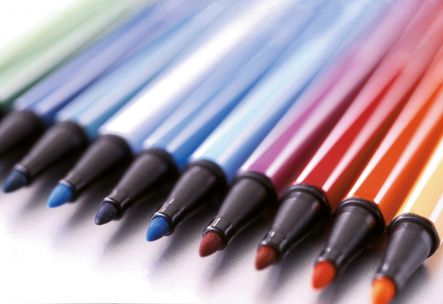 Viltstift STABILO Pen 68/856 medium metallic roze
