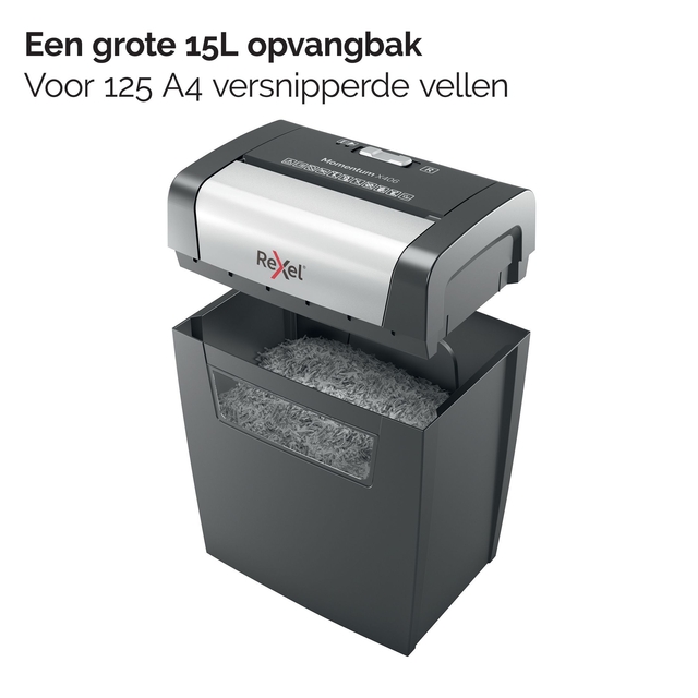 Papiervernietiger Rexel Momentum X406 snippers 4x28mm