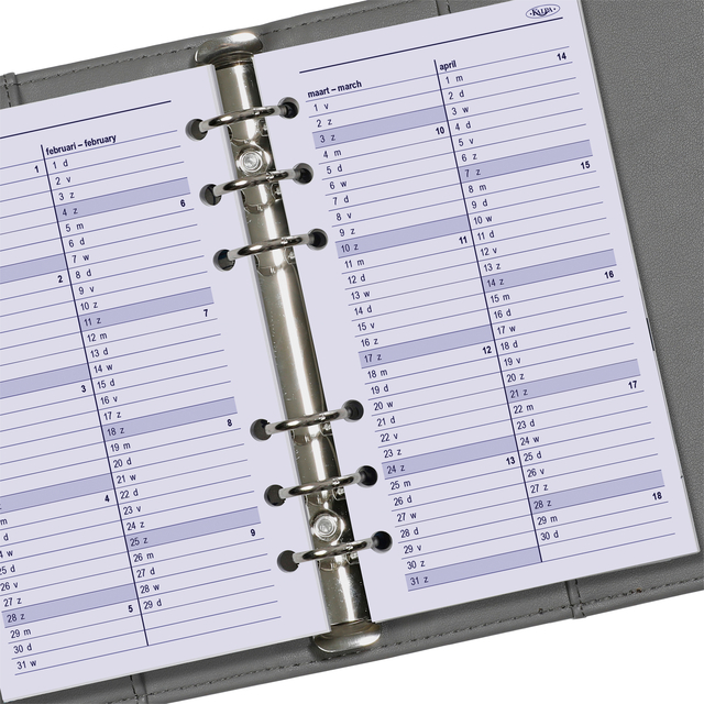 Agendavulling 2027 Kalpa Personal 7dagen/2pagina's
