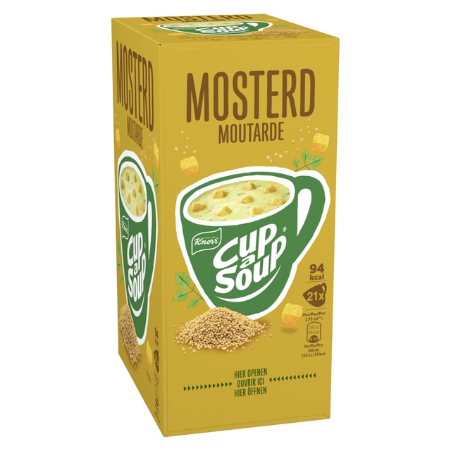 Cup-a-Soup Knorr mosterd 21x175ml