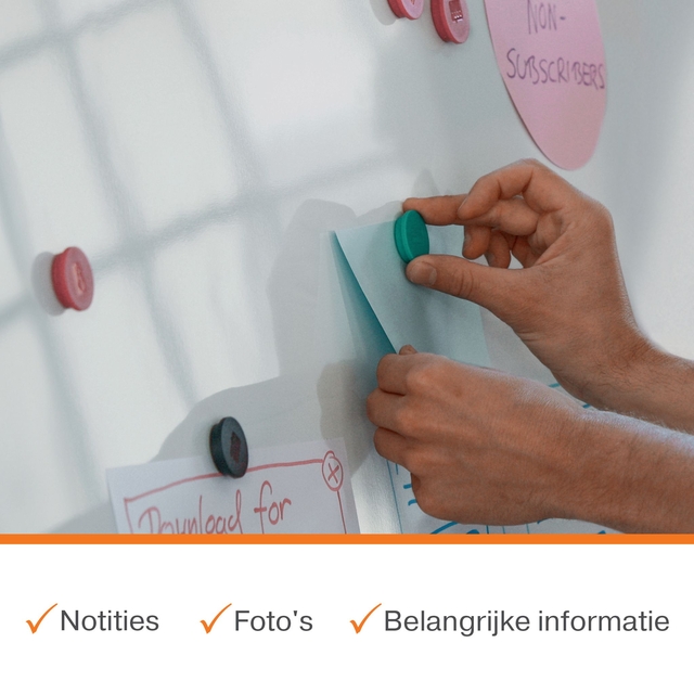 Whiteboard Nobo Premium Plus 60x90cm staal
