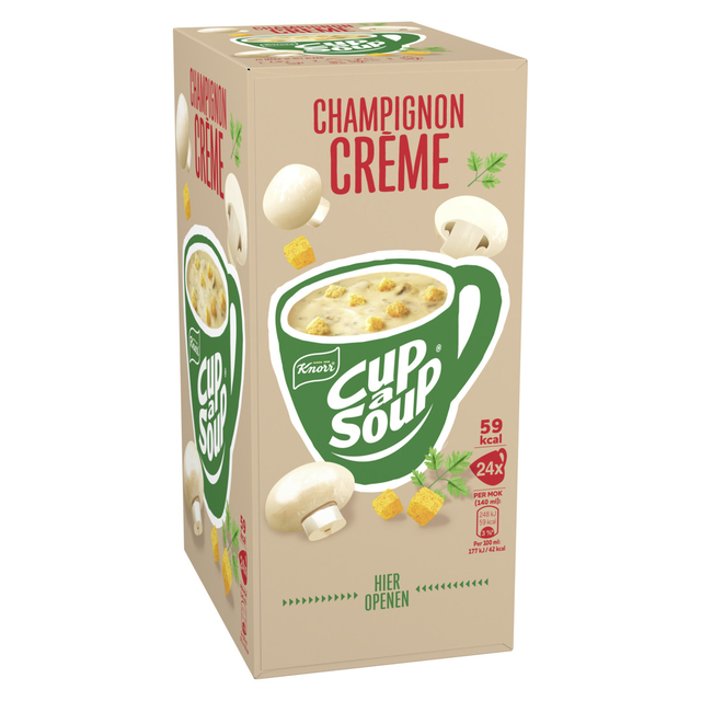 Cup-a-Soup Knorr champignon crème 24x140ml