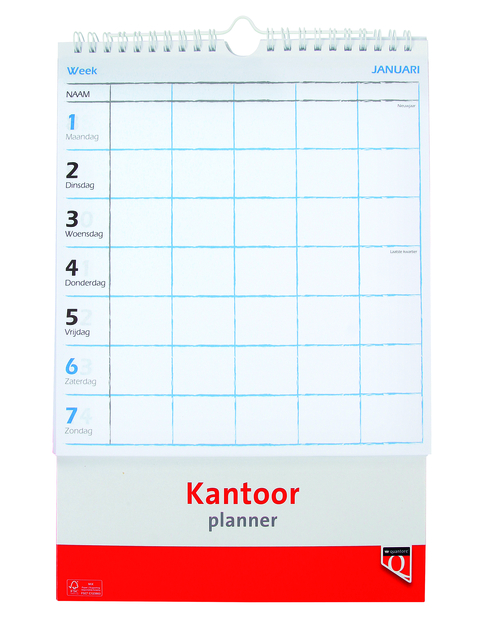 Kantoorplanner 2027 Quantore
