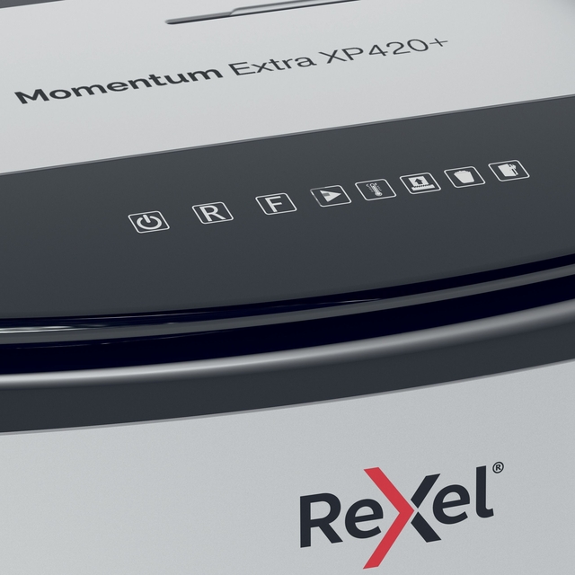 Papiervernietiger Rexel Momentum Extra XP420+ snippers 4x35mm