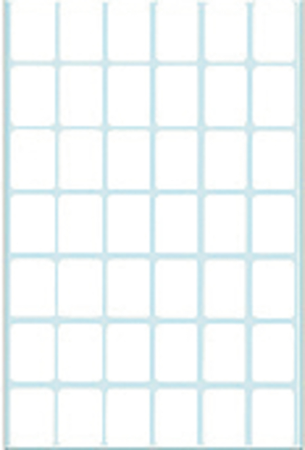 Etiket HERMA 2380 16x22mm wit 1344 stuks