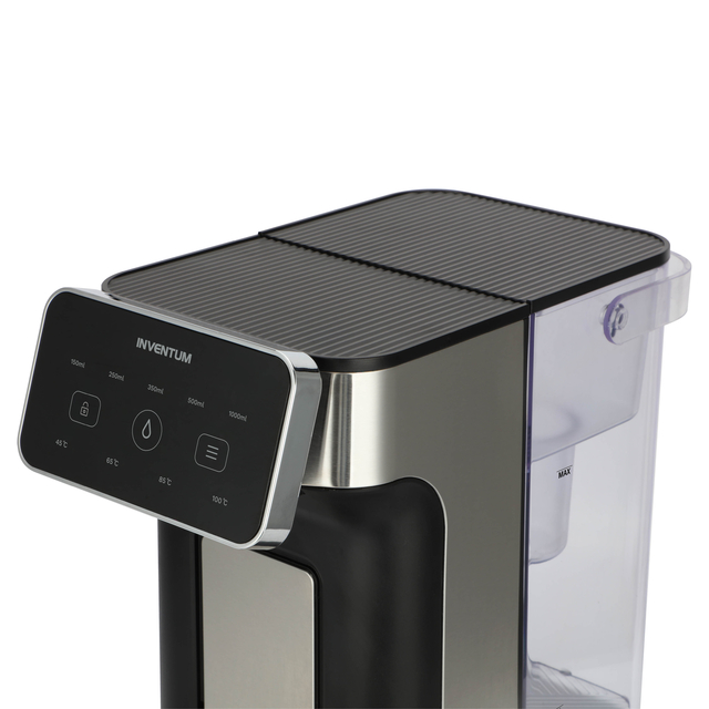 Heetwaterdispenser Inventum 2 liter 2600 watt zwart/rvs