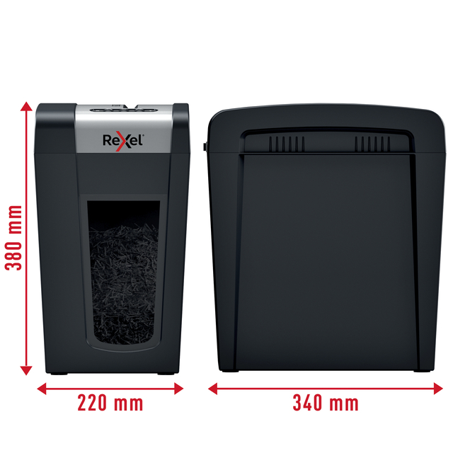 Papiervernietiger Rexel Secure MC6-SL snippers 2x15mm