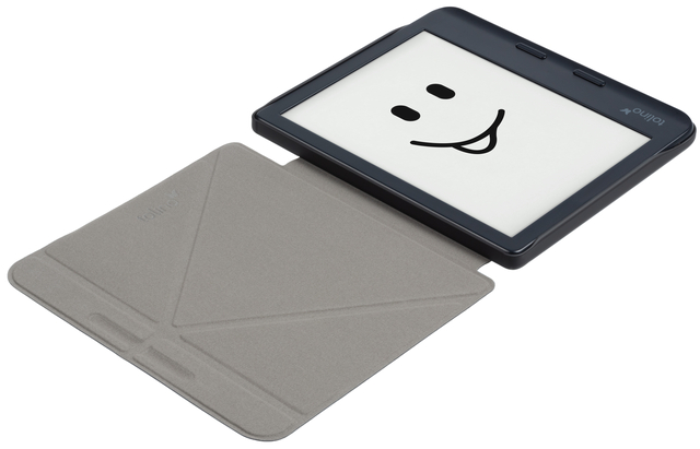 E-reader beschermhoes Tolino Vision 7 Origami blauw