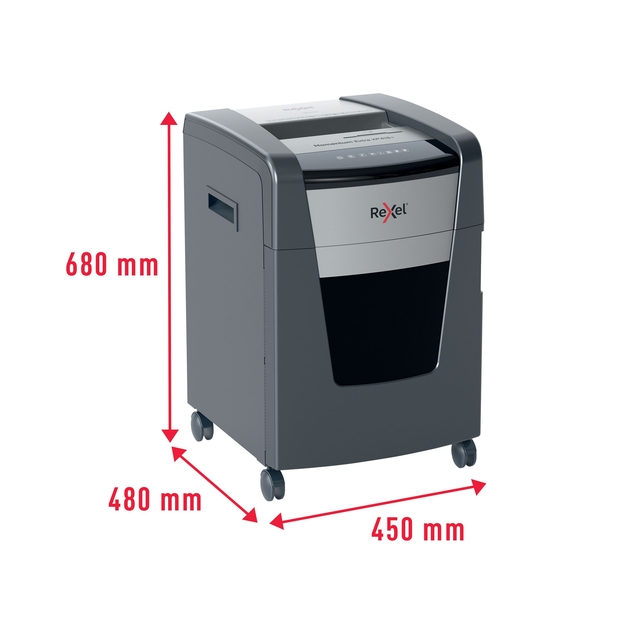 Papiervernietiger Rexel Momentum Extra XP418+ snippers 4x35mm