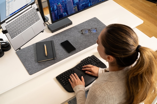 Toetsenbord Kensington EQ Pro Fit KB675 TKL Ergo draadloos QWERTY