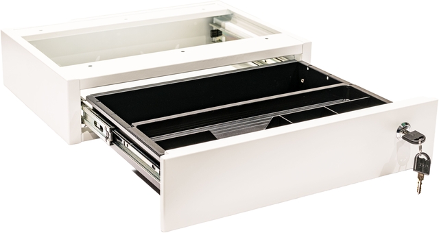 Persoonlijke lade Euroseats 295x390x90mm wit